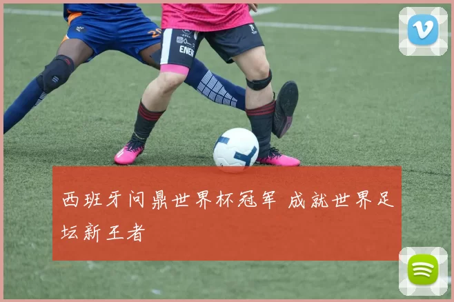 西班牙问鼎世界杯冠军 成就世界足坛新王者