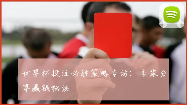 世界杯投注必胜策略专访：专家分享赢钱秘诀